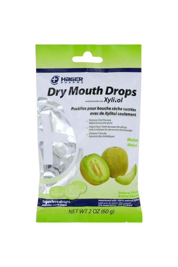 MIRADENT, DRY MOUTH DROPS,MELON 2 OZ EA 1