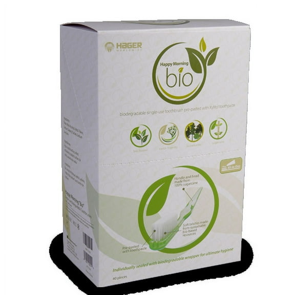 Hager Pharma - Tbrsh Hpy Mrng Bio 40 Ct - 1 Each-ct