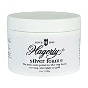 Hagerty 11070 8-Ounce Mild Silver Polish, White