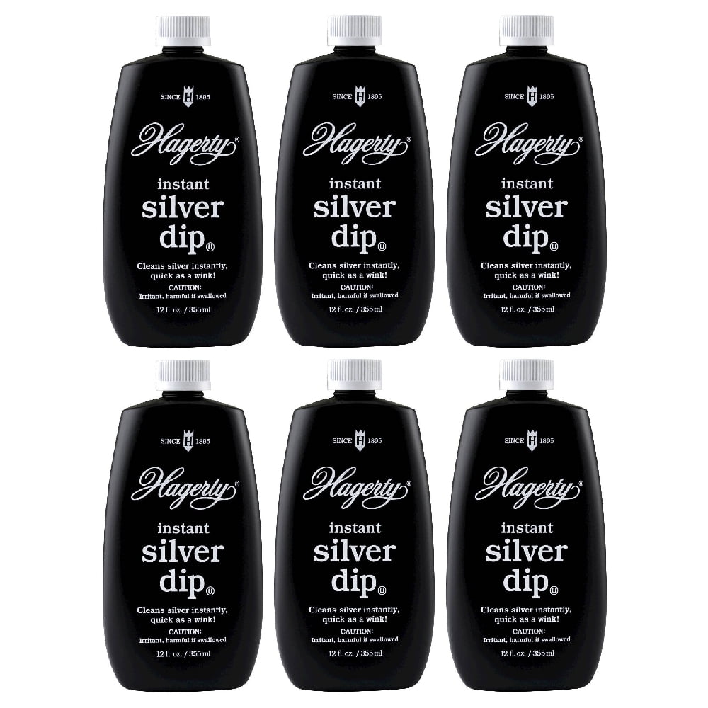 Hagerty Instant Silver Dip 12 Ounce, 6 Pack
