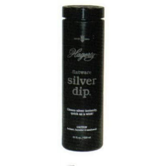 Hagerty Flatware Silver Dip Unscented Liquid - Cleans Silverware - 16.9 oz