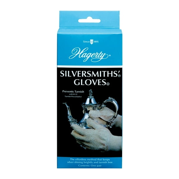 Hagerty No Scent Silversmiths' Gloves 1 pair Cloth