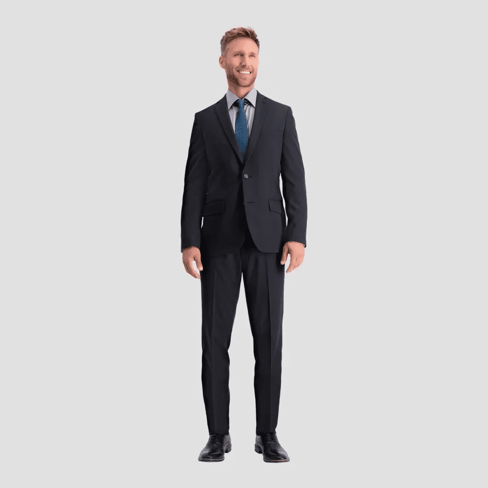 Haggar h26 tailored hot sale fit