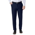 thumbnail image 1 of Men’s Haggar® Premium Comfort Flex-Waist Slim-Fit Stretch Flat-Front Dress Pants Color: Blue Size: 38X30, 1 of 3