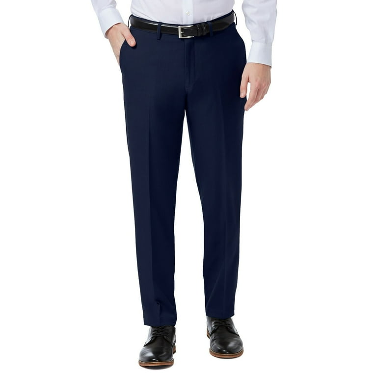 Men's Haggar® Premium Comfort Flex-Waist Slim-Fit Stretch Flat