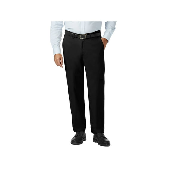 Haggar Men's Big & Tall Coastal Comfort Flat Front Pant Classic Fit HC90223