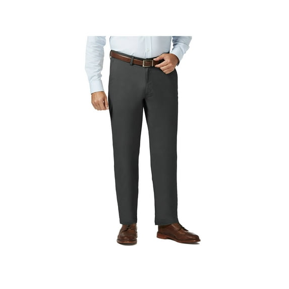 Haggar Men's Big & Tall Coastal Comfort Flat Front Pant Classic Fit HC90223