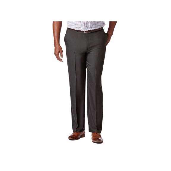 Haggar Men's Big & Tall Cool 18® Pro Htr. Solid Pant Classic Fit HC90236