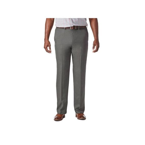 Haggar Men's Big & Tall Cool 18® Pro Htr. Solid Pant Classic Fit HC90236