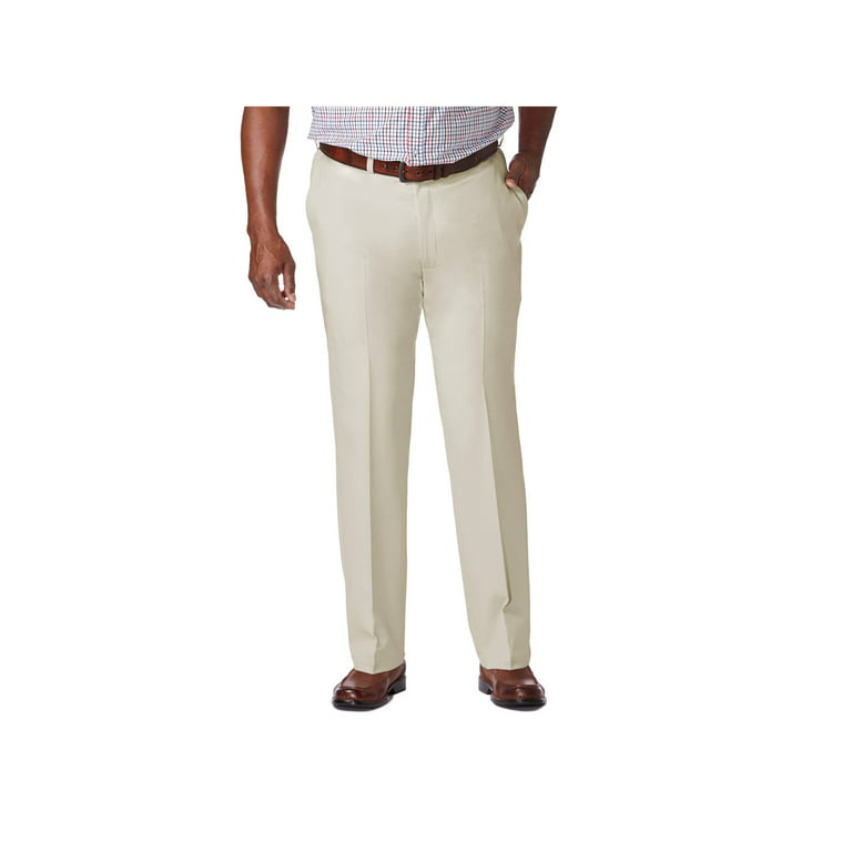 Haggar Men's Big & Tall Cool 18® Pro Solid Pant Classic Fit HC90235