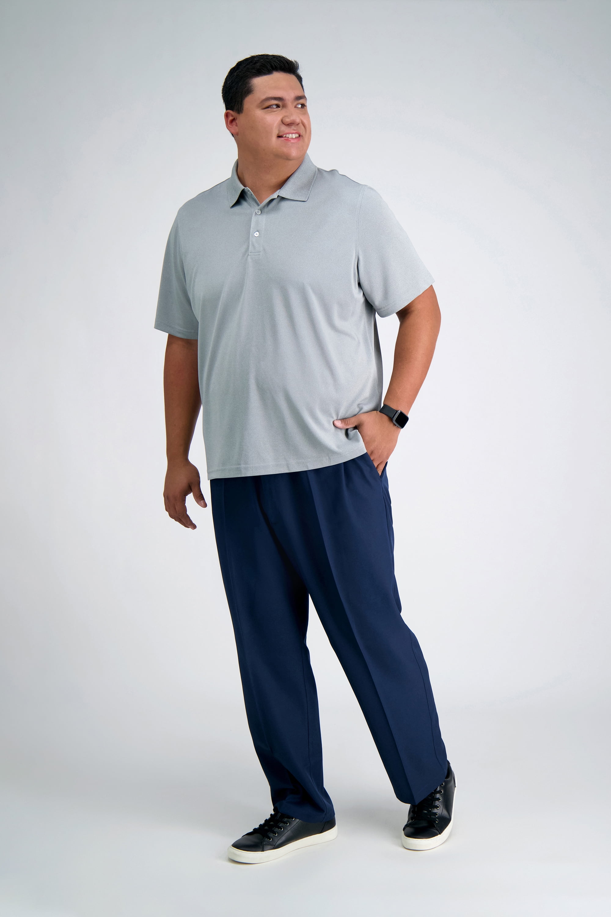 haggar polo shirts with pocket