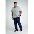 thumbnail image 1 of Haggar Men's Big & Tall Cool 18® Pro Solid Pant Classic Fit HC90235, 1 of 10