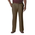 thumbnail image 1 of Haggar Men's Big & Tall Cool 18® Pro Solid Pleat Pant Classic Fit HC90248, 1 of 8