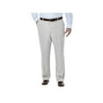 thumbnail image 1 of Haggar Men's Big & Tall Cool 18® Solid Pleat Front Pant Classic Fit 41714529498, 1 of 7