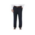 thumbnail image 1 of Haggar Men's Big & Tall Cool 18® Solid Pleat Front Pant Classic Fit 41714529498, 1 of 6