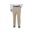 thumbnail image 1 of Haggar Men's Big & Tall Premium No Iron Khaki Flat Pant Classic Fit HC90884, 1 of 8
