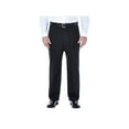 thumbnail image 1 of Haggar Men's Big & Tall Premium No Iron Khaki Pleat Pant Classic Fit HC90897, 1 of 10