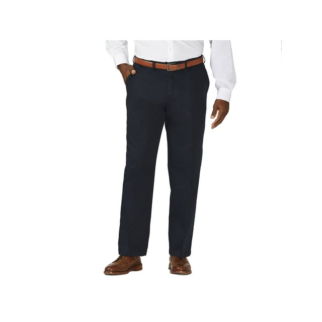 Haggar Men's Big & Tall Work to Weekend® Khaki Pant Classic Fit 41714957522