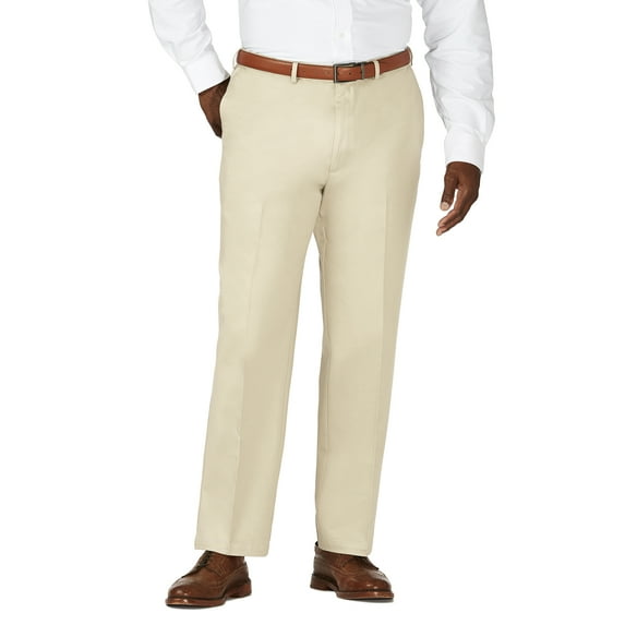 Haggar Men's Big & Tall Work to Weekend® Khaki Pant Classic Fit 41714957522