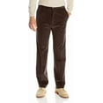thumbnail image 1 of Haggar Mens Classic fit Dress Corduroy Pants 38 / 30 Beige Solid Stretch, 1 of 4