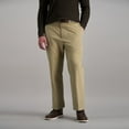 thumbnail image 1 of Men's Haggar® Classic-Fit Stretch Expandable Waistband Corduroy Pants Color: Khaki Size: 44X30, 1 of 4
