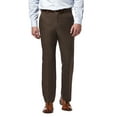thumbnail image 1 of Haggar Men's Cool 18® Pro Heather Solid Flat Front Pant Classic Fit HC00236, 1 of 7