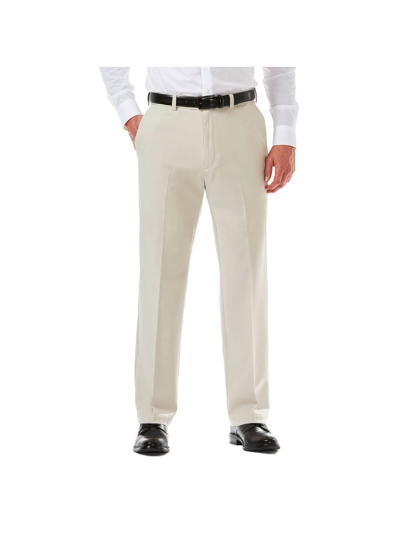 Men's Cool 18® Pro Solid Flat Front Pant Classic Fit, Sizes 32x30- 44x32
