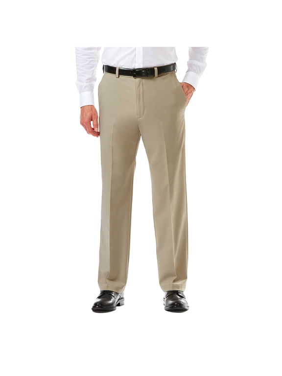 Men's Cool 18® Pro Solid Flat Front Pant Classic Fit, Sizes 32x30- 44x32