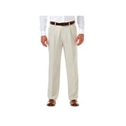 Haggar Men's Cool 18® Pro Solid Pleat Front Pant Classic Fit HC00248