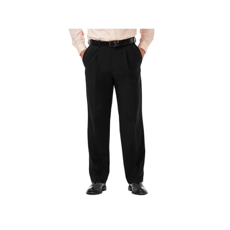 Haggar Men's Cool 18® Pro Classic Fit Pleat Front Pant, Sizes 32x30-44x32