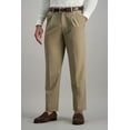 thumbnail image 1 of Haggar Men's Cool 18® Pro Solid Pleat Front Pant Classic Fit HC00248, 1 of 10