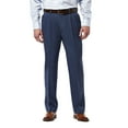 thumbnail image 1 of Haggar Men's Cool 18® Pro Solid Pleat Front Pant Classic Fit HC00248, 1 of 6