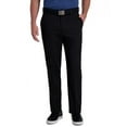 thumbnail image 1 of Men's Haggar® Cool Right® Performance Flex Classic-Fit Flat-Front Pants Color: Black Size: 42X30, 1 of 4