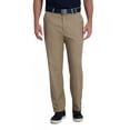 thumbnail image 1 of Men's Haggar® Cool Right® Performance Flex Classic-Fit Flat-Front Pants Color: Khaki Size: 36X30, 1 of 4