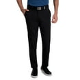 thumbnail image 1 of Men's Haggar® Cool Right® Performance Flex Slim-Fit Flat-Front Pants Color: Black Size: 36X30, 1 of 4