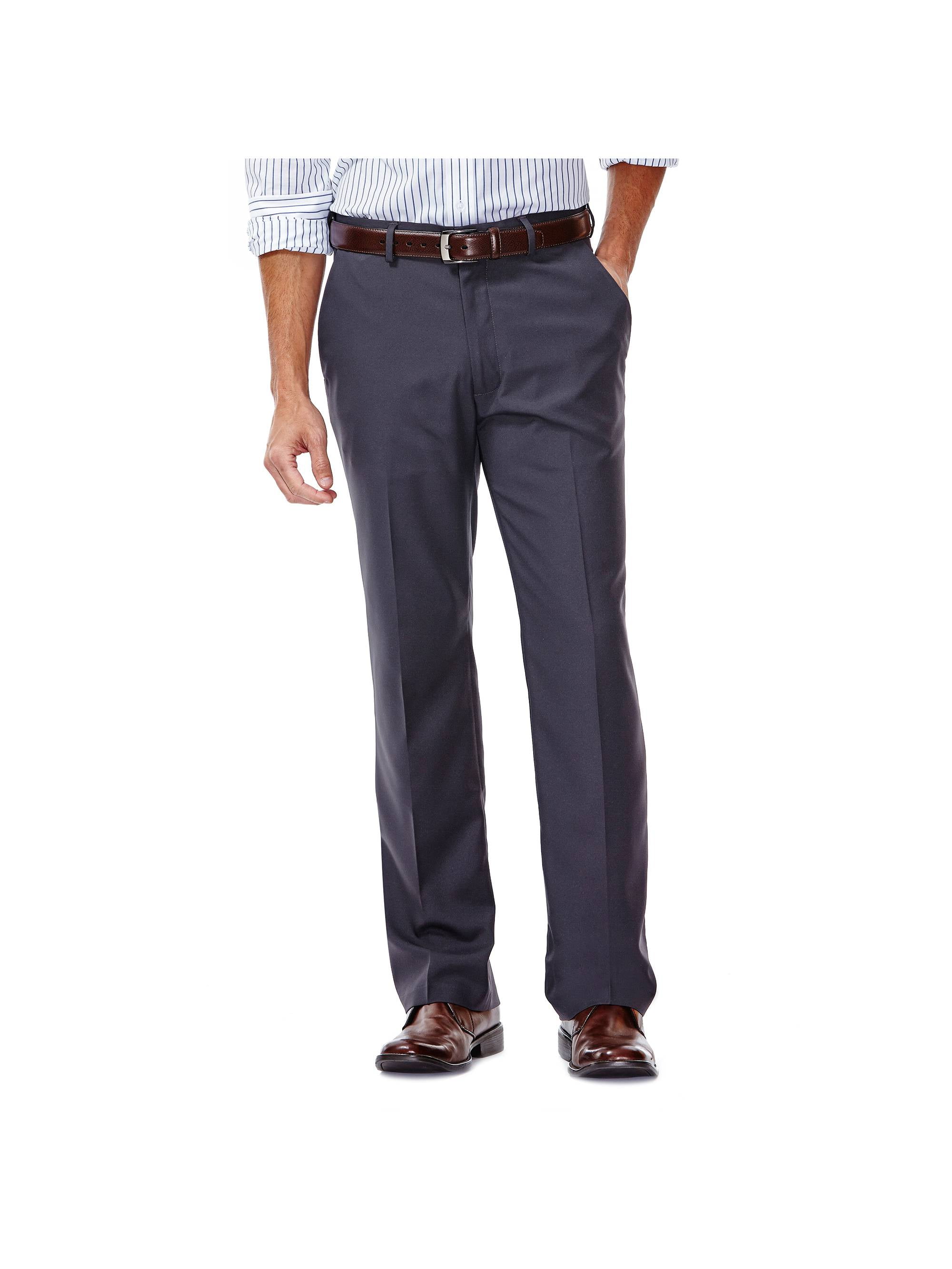 Haggar Men's Gabardine Flat Front Dress Pant Straight Fit HD00480 Haggar Men's Gabardine Flat Front Dress Pant Straight Fit HD00480