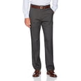 thumbnail image 1 of Haggar Men's Premium  Flat Front Superflex Waist Dress Pants Gray Size 40X30, 1 of 4