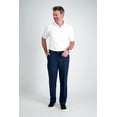 thumbnail image 1 of Haggar Men's Premium No Iron Khaki Flat Front Pant Classic Fit HC10884, 1 of 10