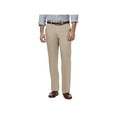 thumbnail image 1 of Haggar Men's Premium No Iron Khaki Flat Front Pant Straight Fit HC10889, 1 of 10
