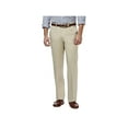 thumbnail image 1 of Haggar Men's Premium No Iron Khaki Flat Front Pant Straight Fit HC10889, 1 of 10