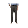 thumbnail image 1 of Haggar Men's Premium No Iron Khaki Pleat Front Pant Classic Fit HC10897, 1 of 10