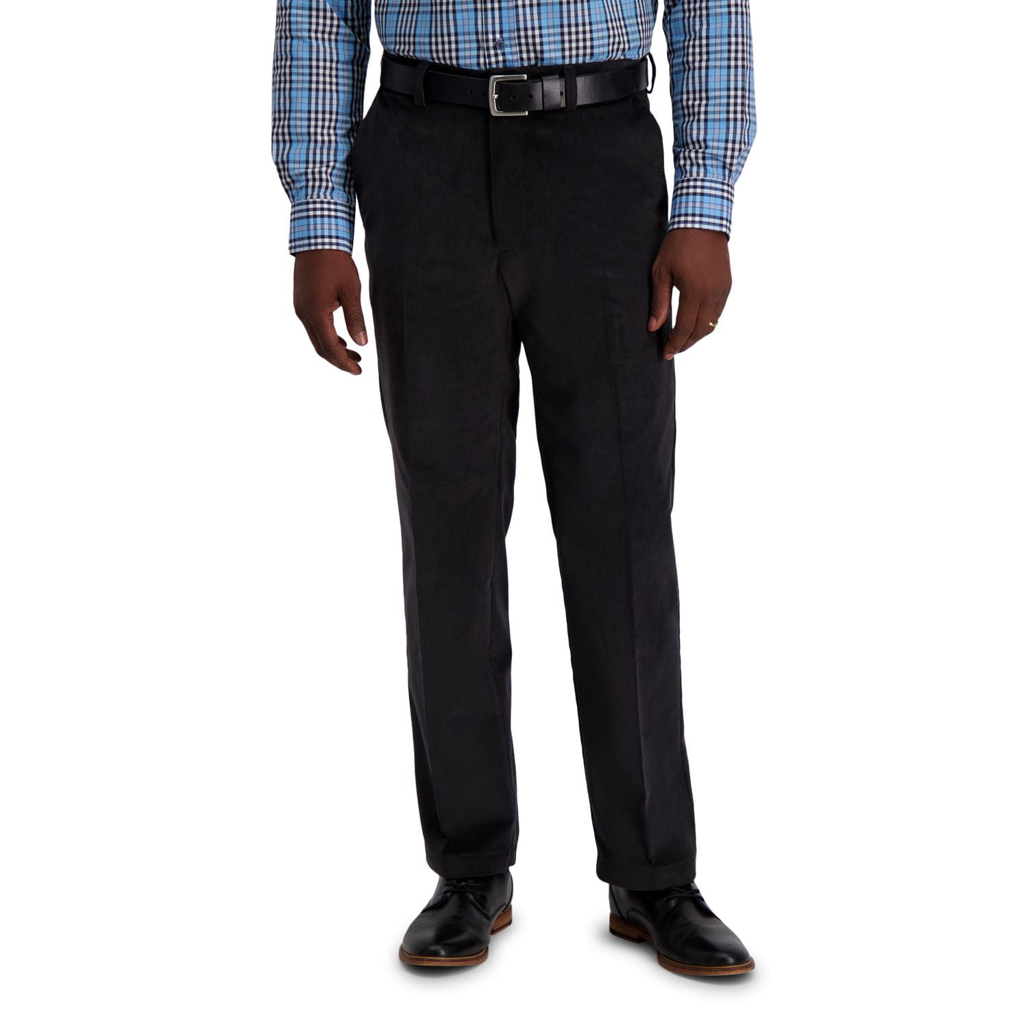 Men's Haggar® Classic-Fit Stretch Expandable Waistband Corduroy Pants ...