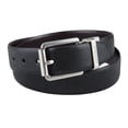 thumbnail image 1 of Haggar Men's Textured Reversible Two-in-One Belt, 1 of 6