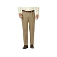 thumbnail image 1 of Haggar Men's Work To Weekend® Khaki Pleat Front Pant Classic Fit 41114957524, 1 of 7