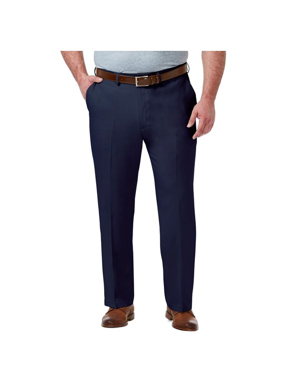 Pantaloni Eleganti Uomo Haggar - Comfort Dress Pant Con Vita Elastica