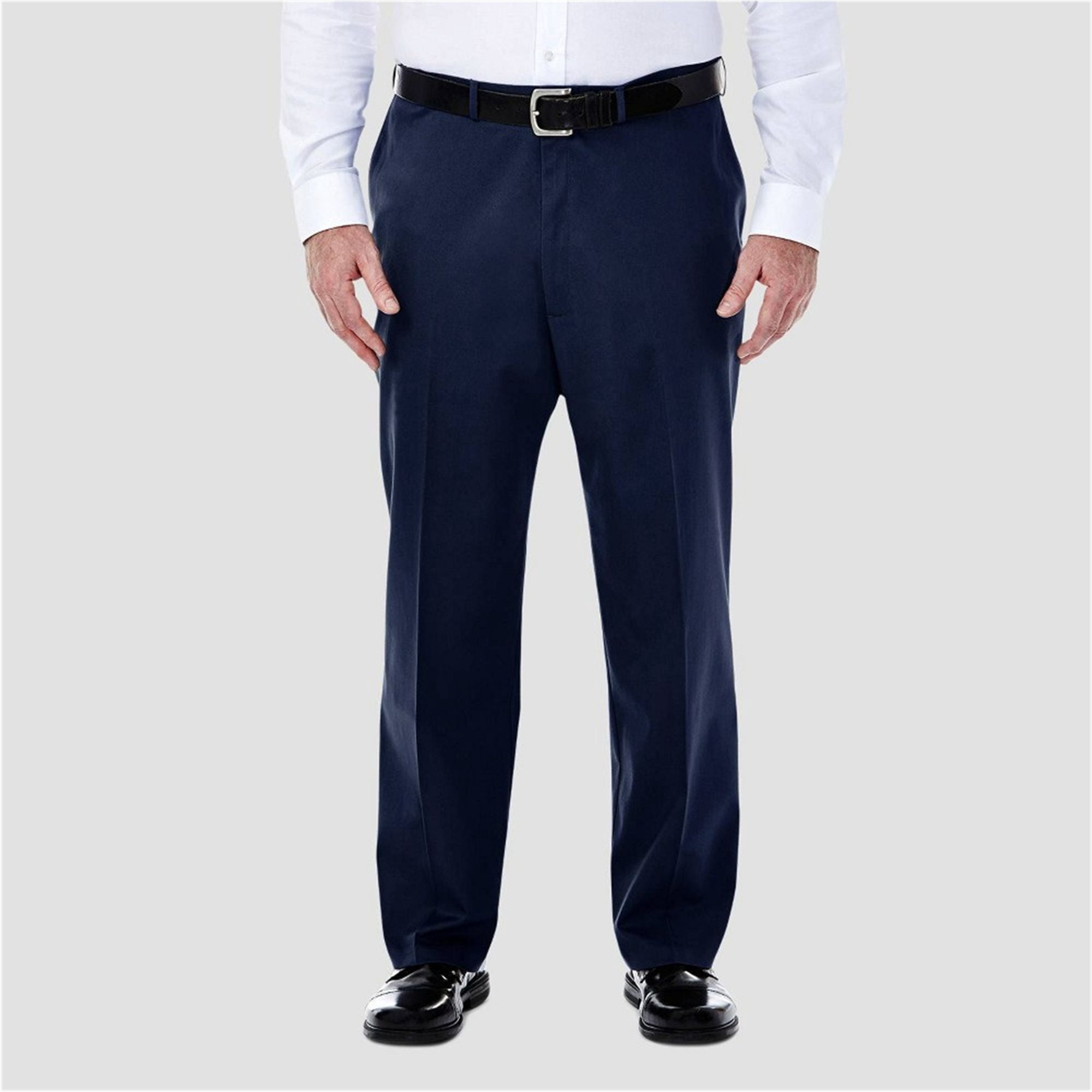 Haggar Men's Big & Tall Premium No Iron Khaki Classic Fit Pant (44W x 29L - 56W x 30L)