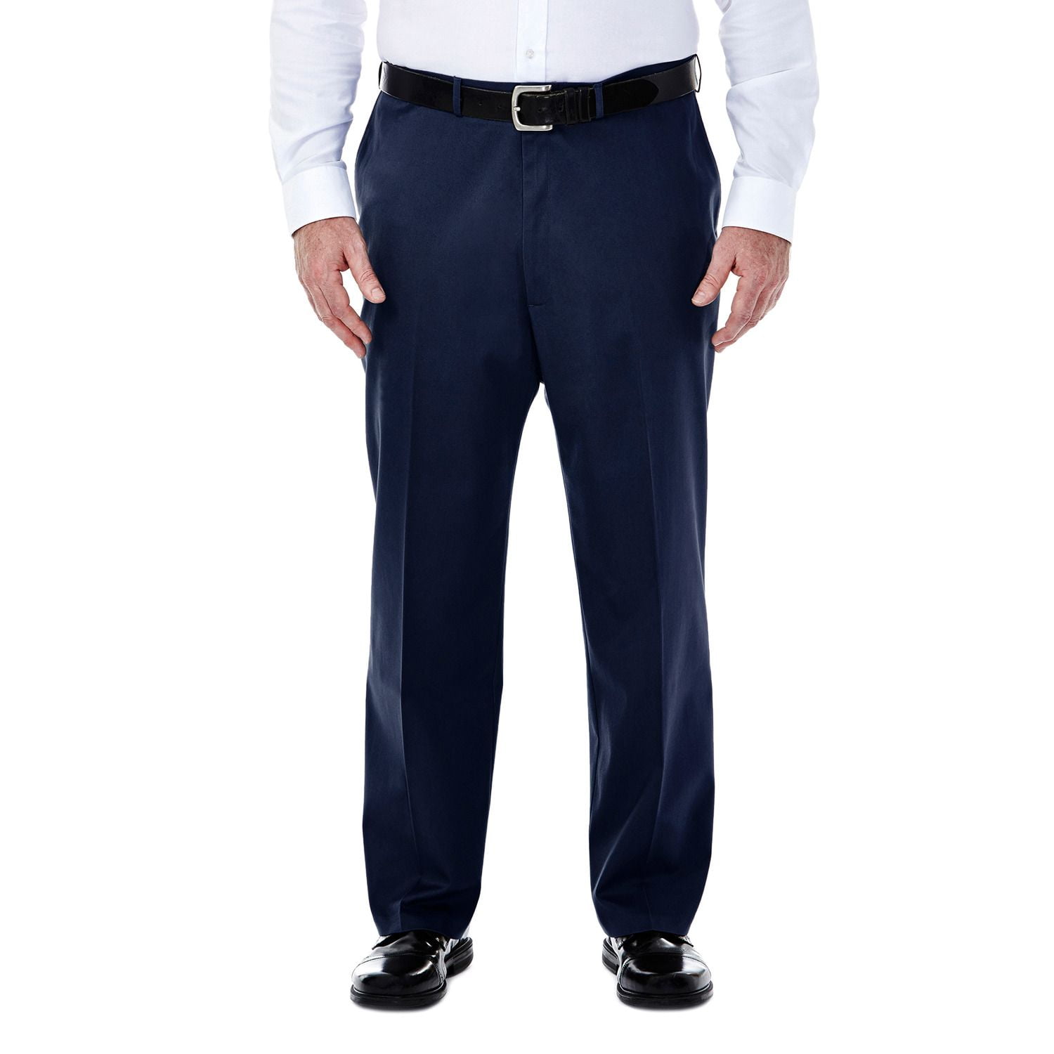 Haggar Men's Big & Tall Premium No Iron Khaki Classic Fit Pant (44W x 29L - 56W x 30L)
