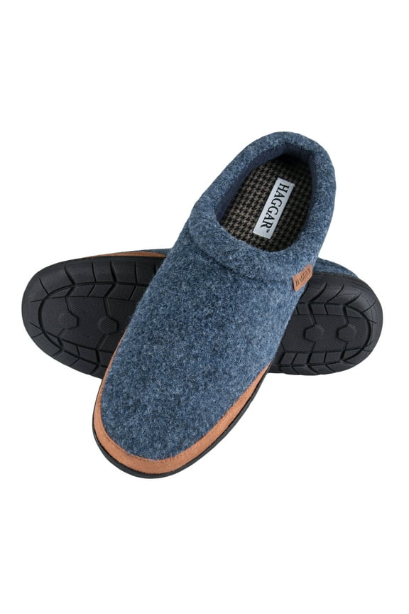 Mens Clog Slipper House Shoe Indoor/Outdoor with Memory Foam Comfort