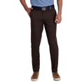 thumbnail image 1 of Men's Haggar® Cool Right® Performance Flex Slim-Fit Flat-Front Pants Color: Brown Size: 32X34, 1 of 3