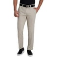 thumbnail image 1 of Haggar Mens Cool Right Performance Flex Stria Straight Fit Flat Front Pant 36W x 34L String, 1 of 3